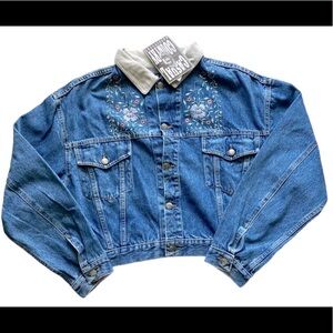 CASUAL COUNTRY Jean Women Jacket Denim Blue Size L